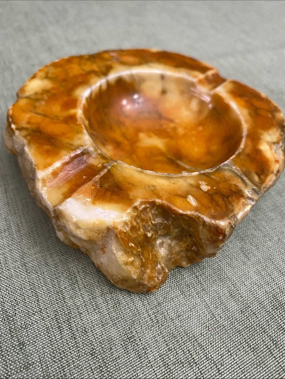 Vintage hand carved